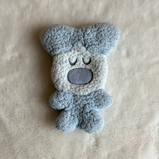 BON TON TOYS knuffeldoekje woezel wollig