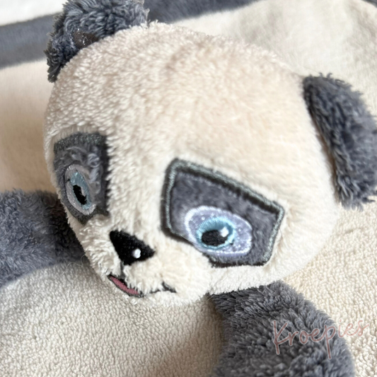 My Teddy speendoek knuffeldoek panda | Beige