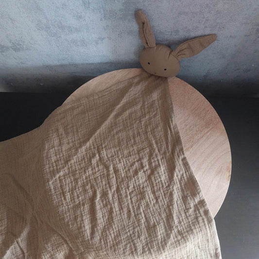 Liewood knuffeldoek XL konijn 60 cm - zeer goed