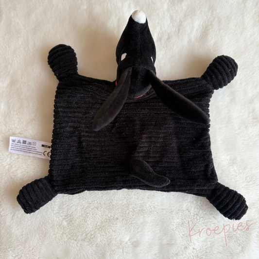 HEMA knuffeldoekje hond-ribbel in wit