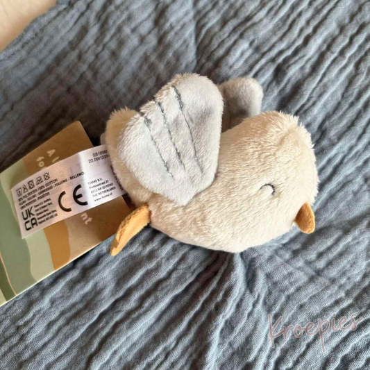 Little Dutch meeuw knuffeldoekje vogel blauw hydrofiel | Sailors Bay