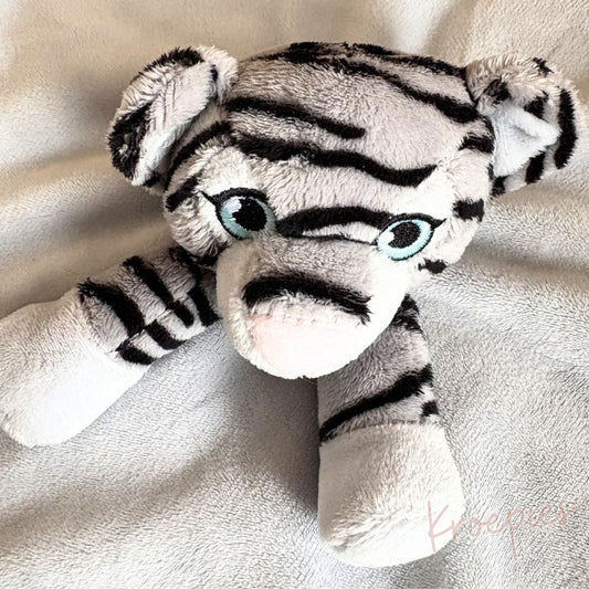 My Teddy speendoek knuffeldoek tijger | Grijs