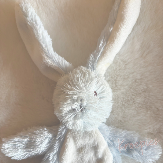 BLOKKER knuffeldoekje konijn blauw | Knuffeldoekje Billy Happy Horse