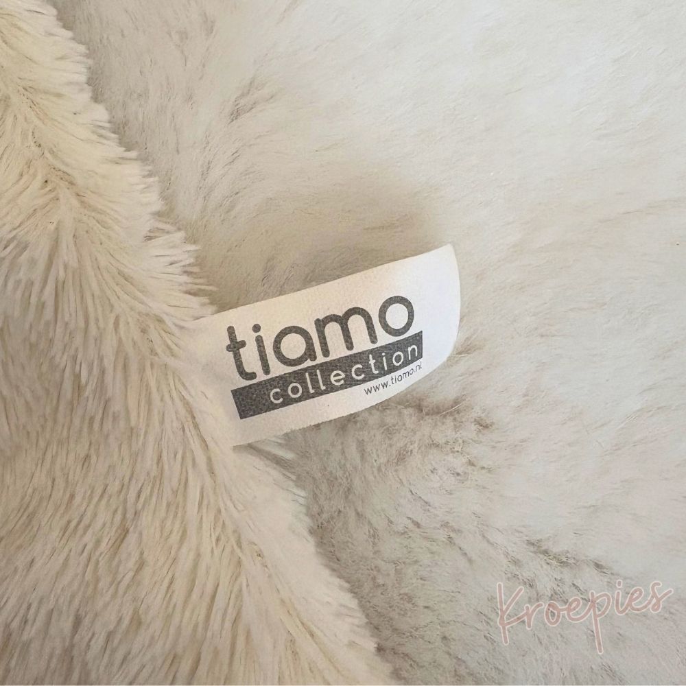 Tiamo knuffeldoekje egel wit | Blauw Hartje