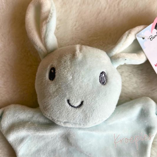 Evora cuddle cloth rabbit mint green Bambino | Kruidvat