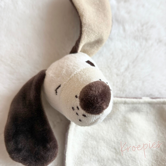 PRENATAL knuffeldoekje hond | Teckel Snuffel