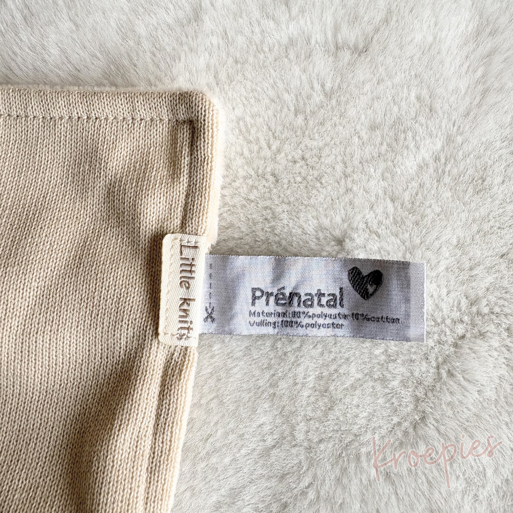 PRENATAL knuffeldoekje speendoekje konijn beige | Little Knits