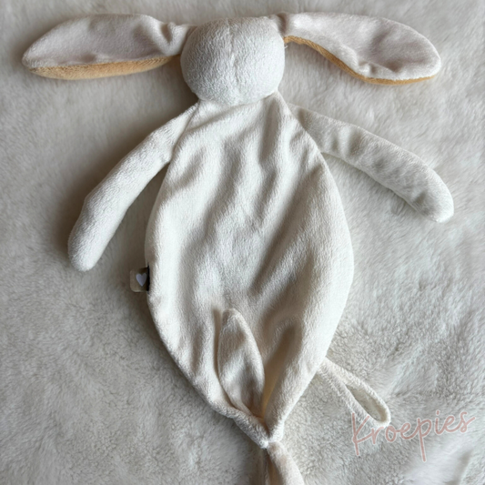 PRENATAL knuffeldoekje speendoekje konijn | I Love Mama Rond