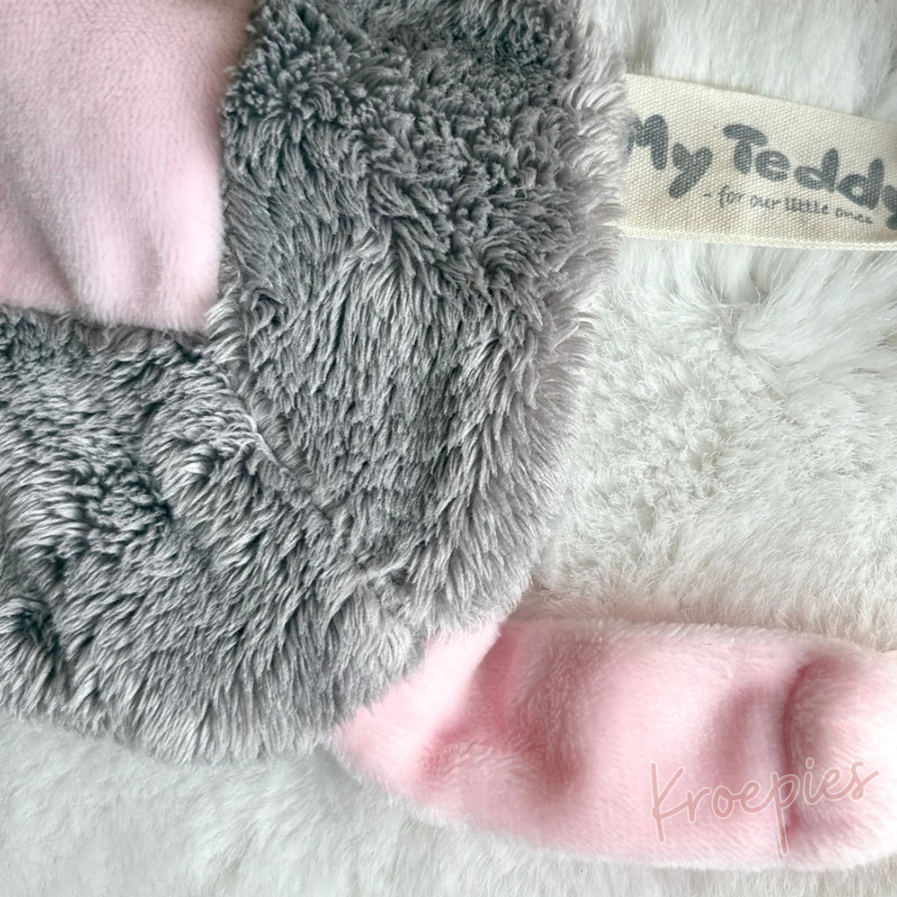 My Teddy speendoek knuffeldoek olifant | Roze