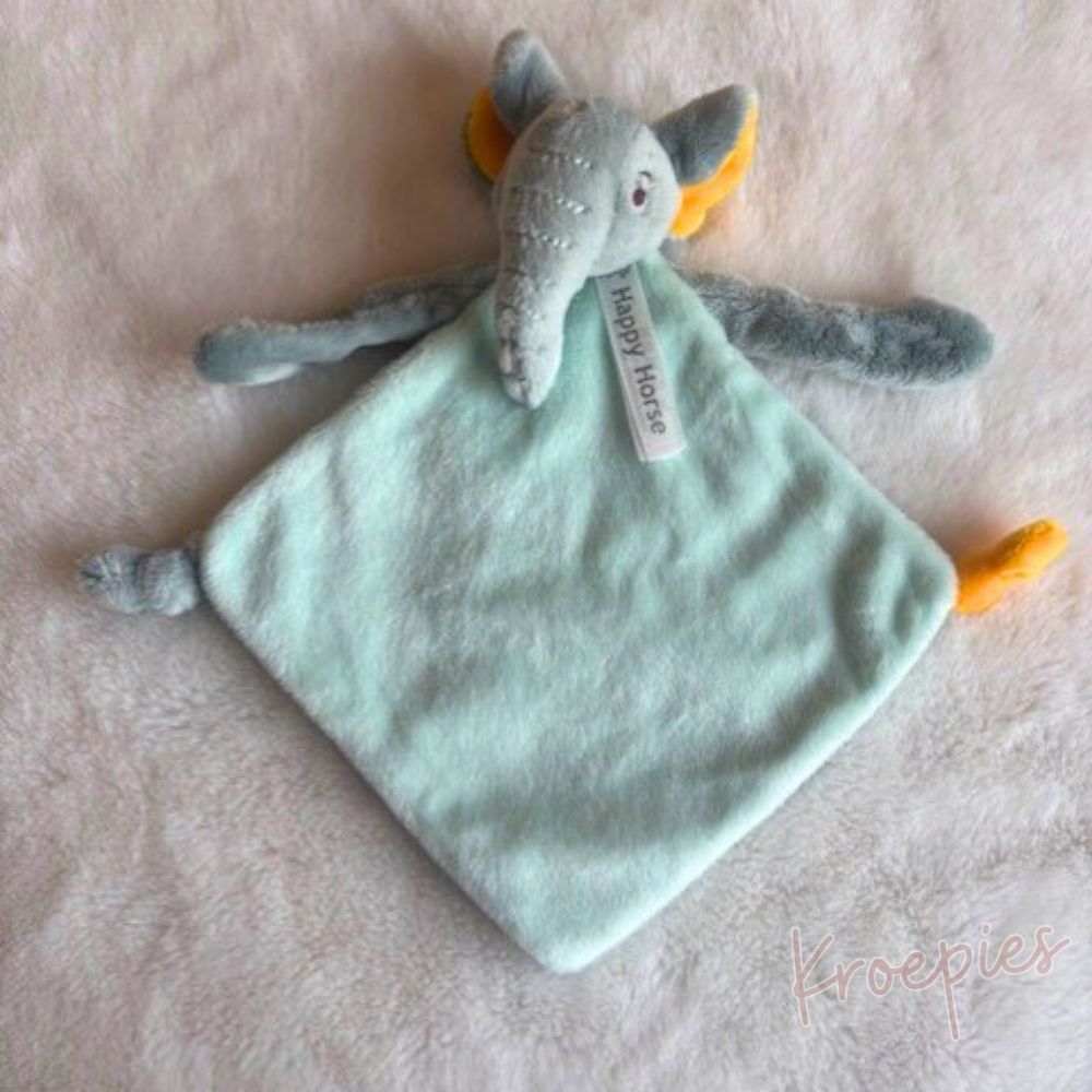 Jollein Jollein - Knuffeldoekje Olifant - Storm Grey Jollein Jollein - Knuffeldoekje Olifant - Storm Grey