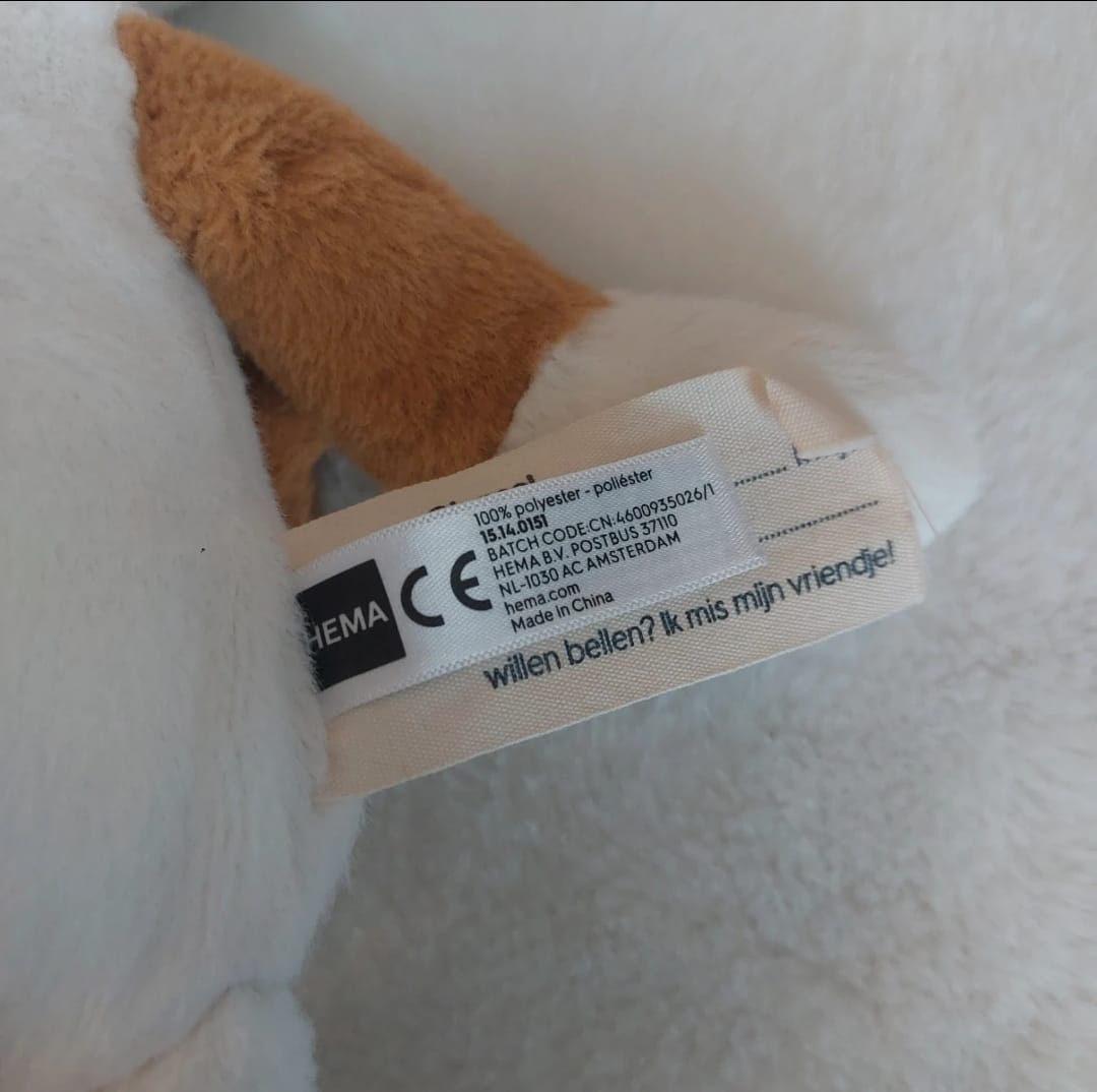 HEMA Cuddly Toy Cat - As good as new