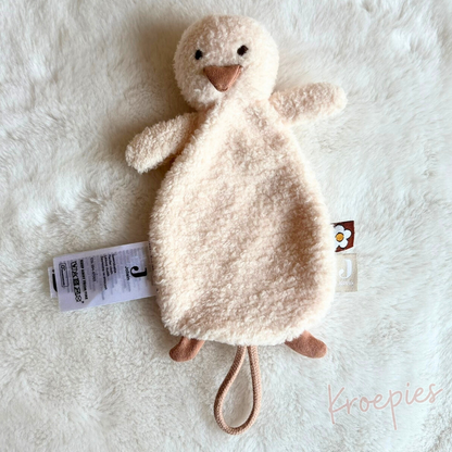 JOLLEIN knuffeldoekje speendoekje eend | Spring Garden Duck