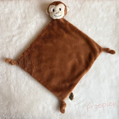Nature Planet knuffeldoekje aap | Dierentuin