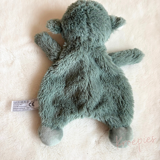 PRENATAL knuffeldoekje schaap groen