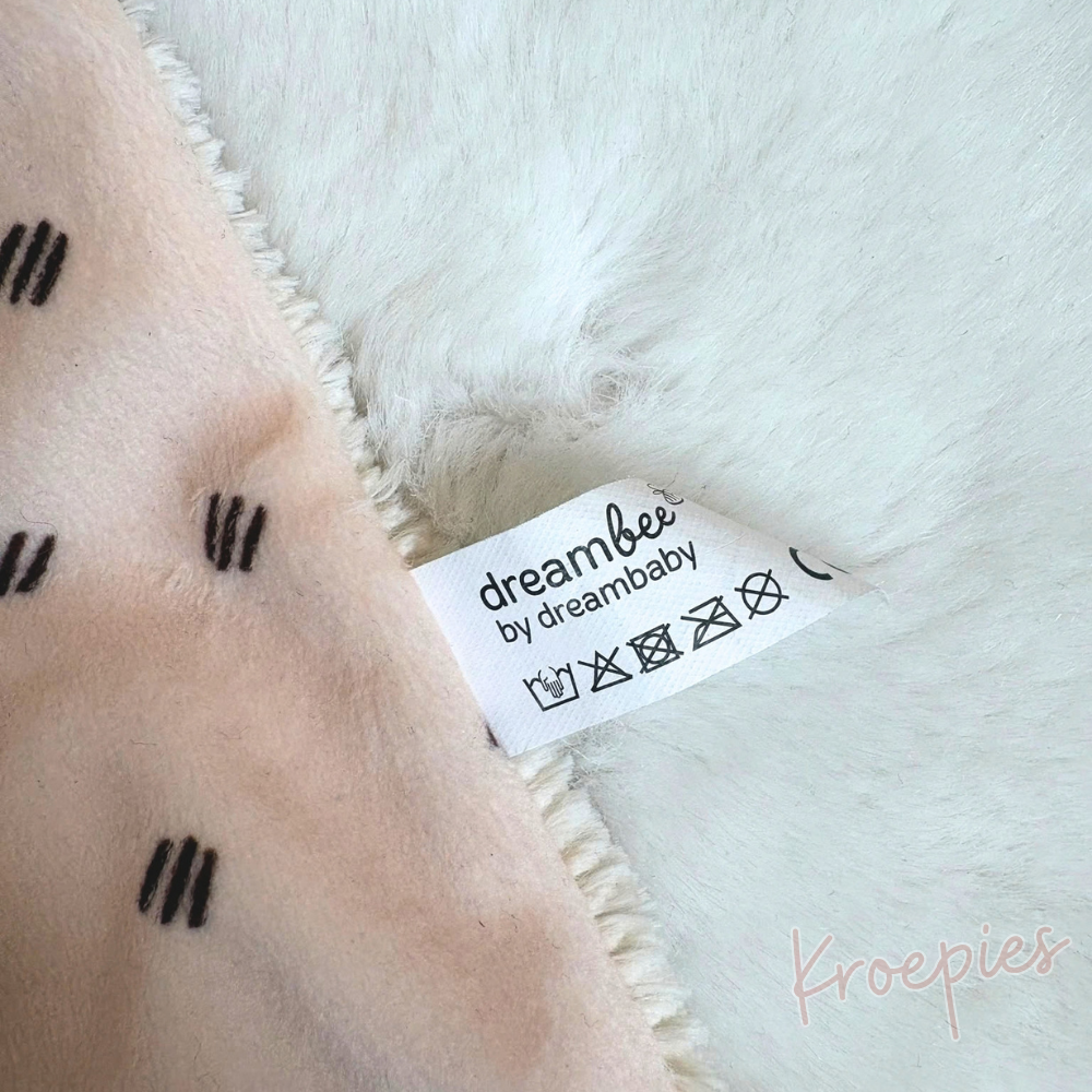Dreambee knuffeldoekje zebra | Flo collectie
