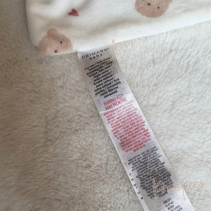 PRIMARK knuffeldoekje beer bruin | Love