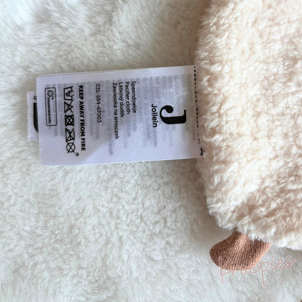 JOLLEIN knuffeldoekje speendoekje eend | Spring Garden Duck