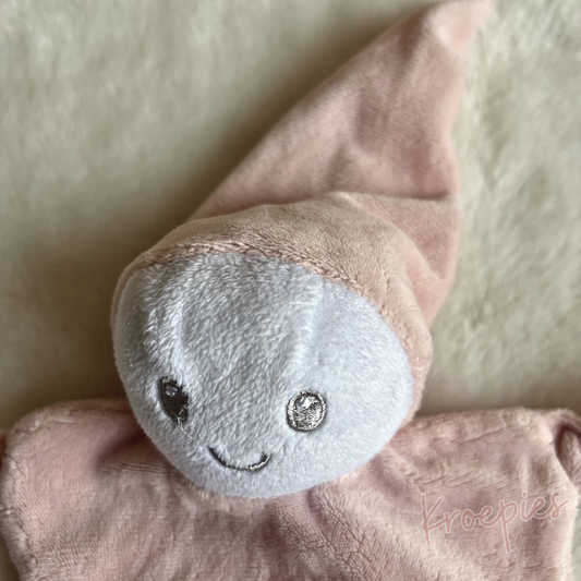 Evora knuffeldoekje popje roze | Kruidvat