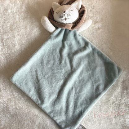 BLOKKER knuffeldoekje leeuw | Gebreid kopje