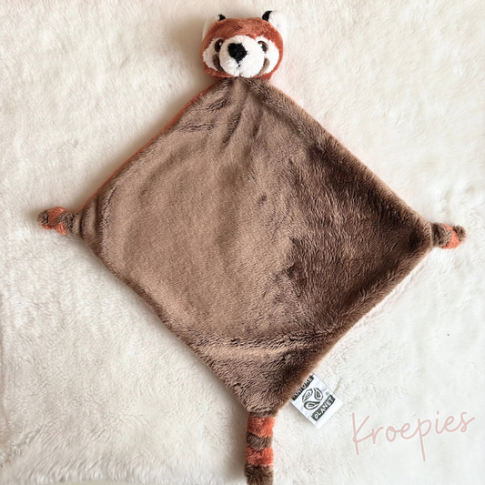 Nature Planet knuffeldoekje rode panda | Dierentuin