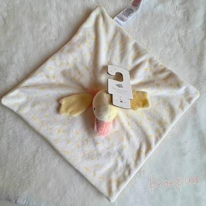 PRIMARK knuffeldoekje eend geel