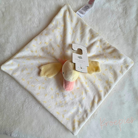 PRIMARK knuffeldoekje eend geel