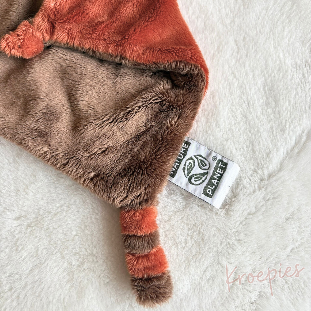 Nature Planet knuffeldoekje rode panda | Dierentuin