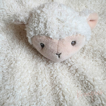 Little Dutch knuffeldoekje schaap wit | Little Farm