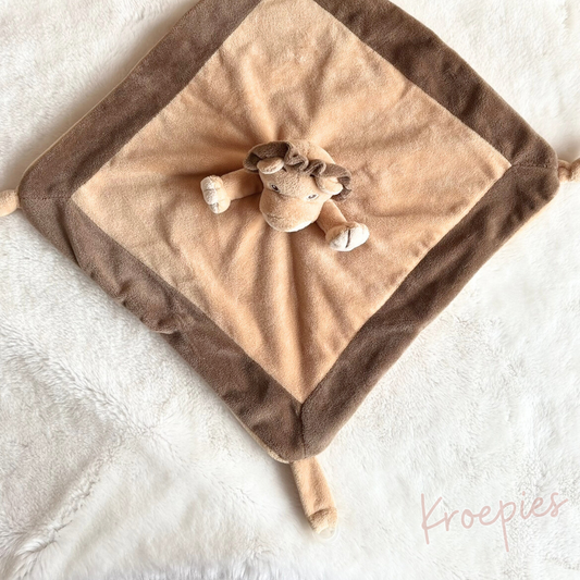 My Teddy speendoek knuffeldoek leeuw | Bruin