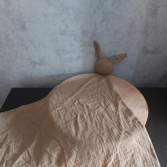 Liewood knuffeldoek XL konijn 60 cm - zeer goed