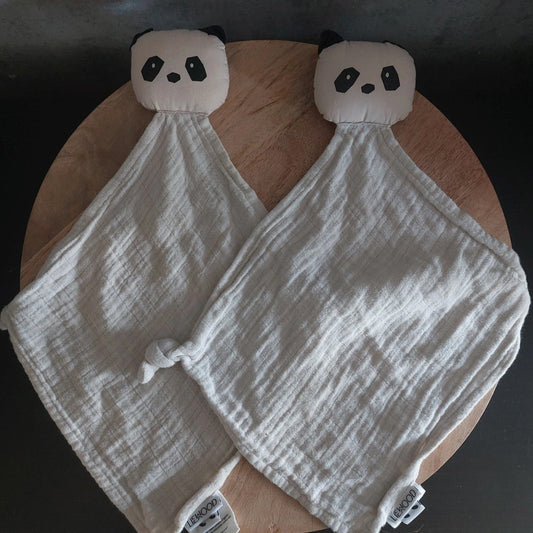 2x Liewood panda knuffeldoekjes Yoko mini - zeer goed