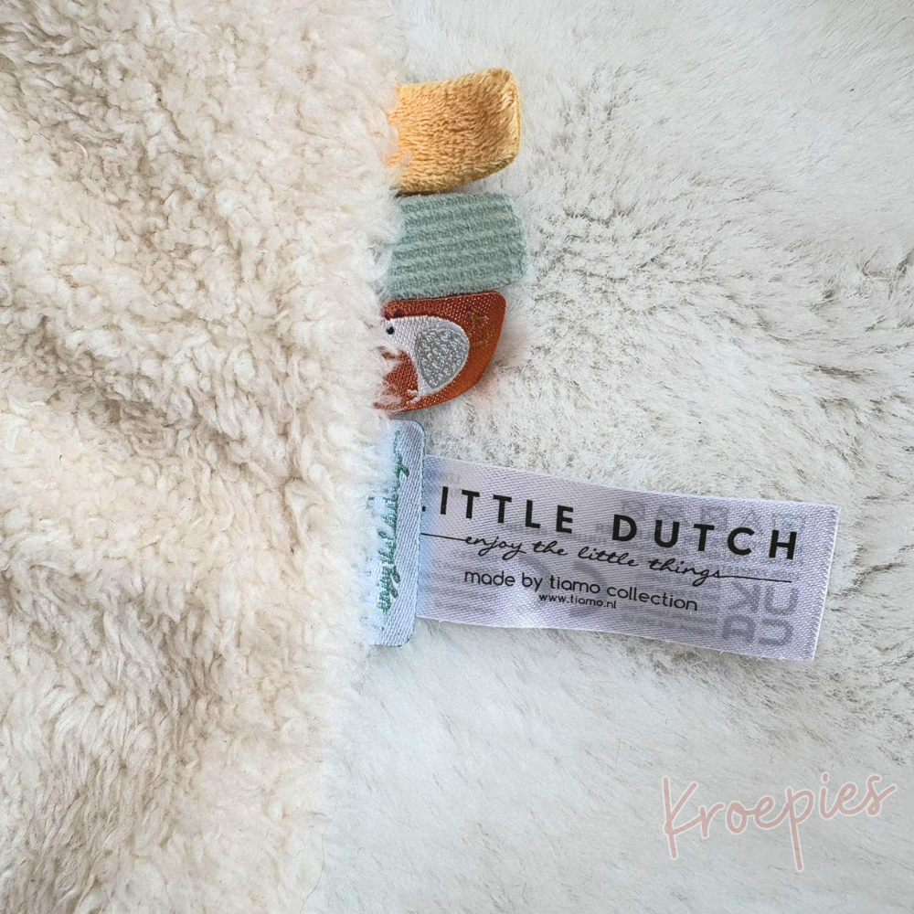 Little Dutch knuffeldoekje schaap wit | Little Farm