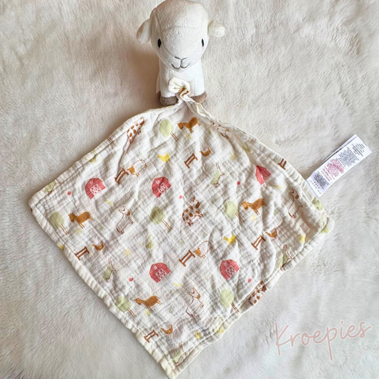 PRIMARK knuffeldoekje schaap beige | Boerderijdieren