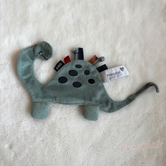 PRENATAL knuffeldoekje speendoekje dino