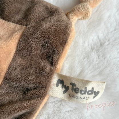 My Teddy speendoek knuffeldoek leeuw | Bruin