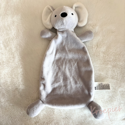 H&M knuffeldoekje koala grijs