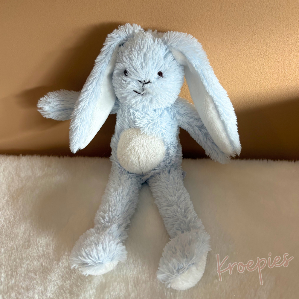 BLOKKER knuffel konijn blauw 30 cm | Konijn Billy Happy Horse