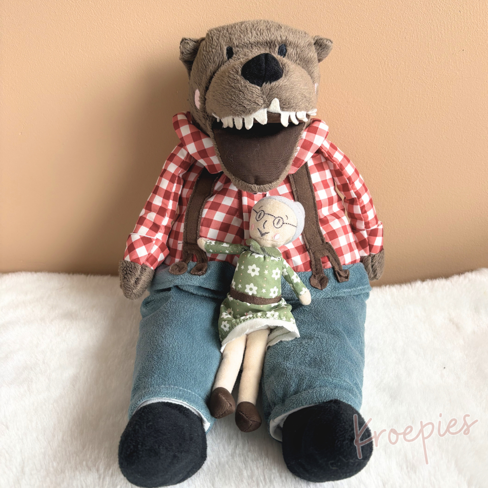 IKEA knuffel boze wolf en oma | Lufsig