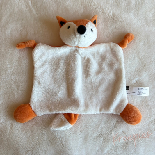 HEMA knuffeldoekje vos in oranje