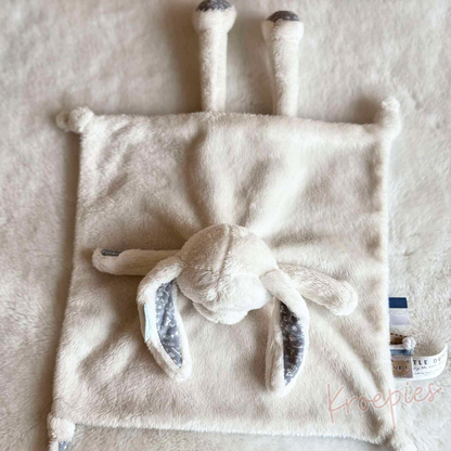 Little Dutch knuffeldoekje konijn blauw | Bosdieren pootjes