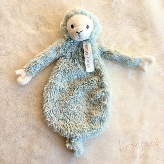 HAPPY HORSE knuffeldoekje aap | Hanging Monkey Teal