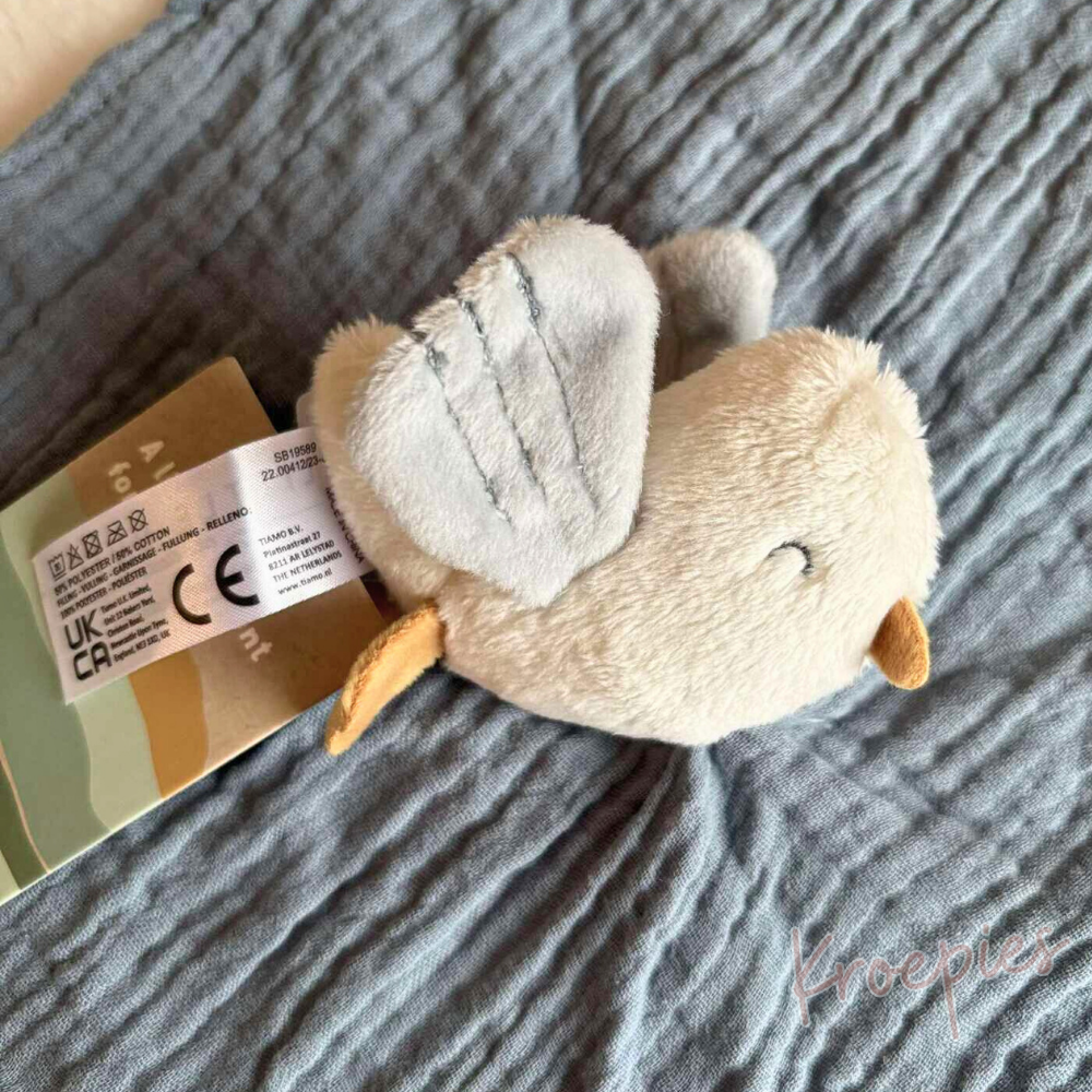 Little Dutch meeuw knuffeldoekje vogel blauw hydrofiel | Sailors Bay