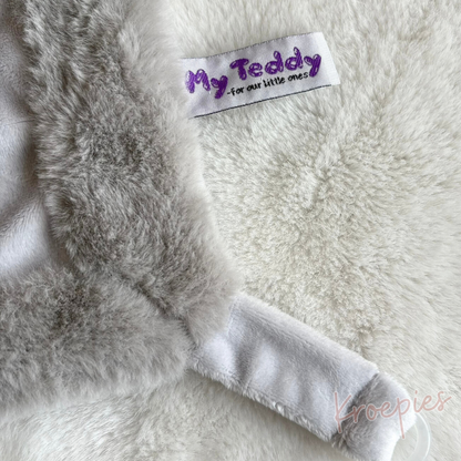 My Teddy speendoek knuffeldoek konijn | Grijs
