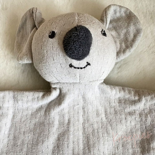 Dreambee knuffeldoekje koala grijs