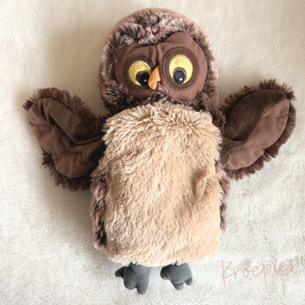 IKEA knuffel uil handpop | Vandring Uggla