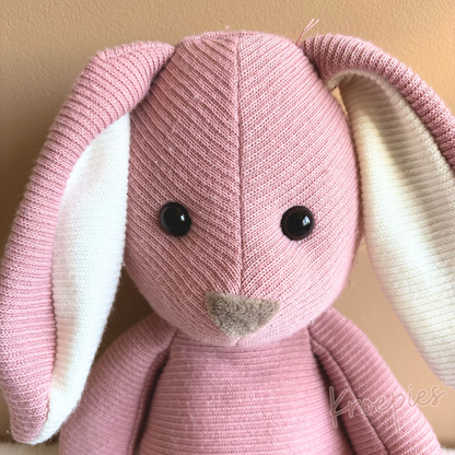 HEMA knuffel konijn roze ribbel groot | Cordy Roy