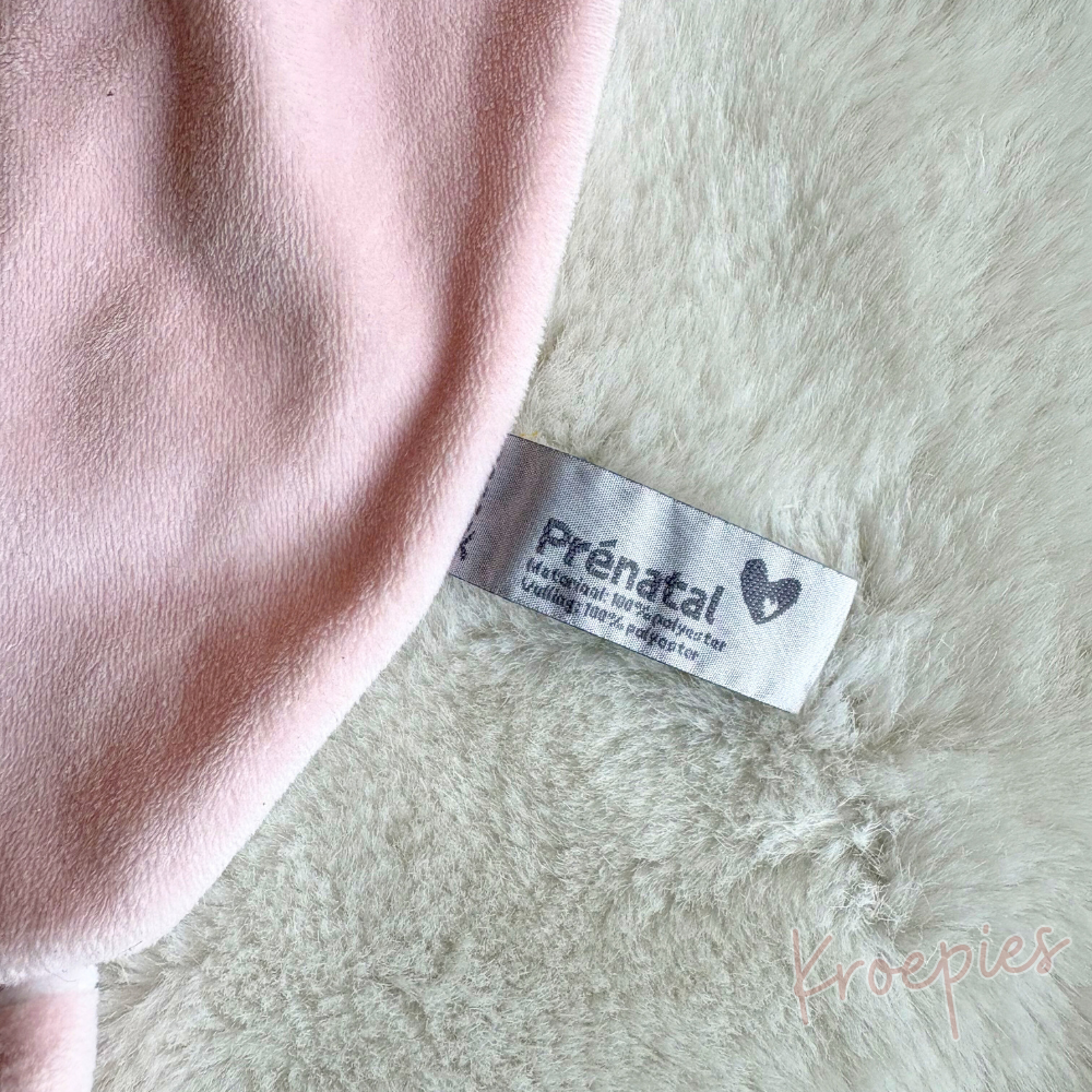 PRENATAL knuffeldoekje konijn roze
