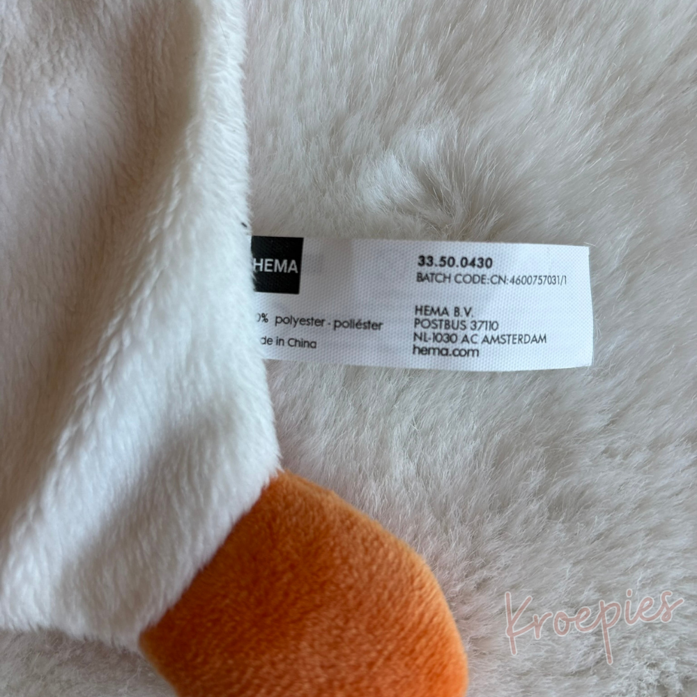 HEMA fox cuddly cloth