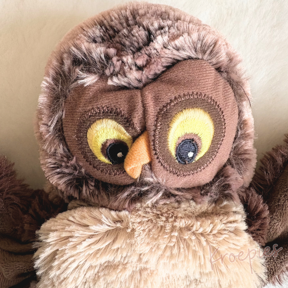 IKEA knuffel uil handpop | Vandring Uggla