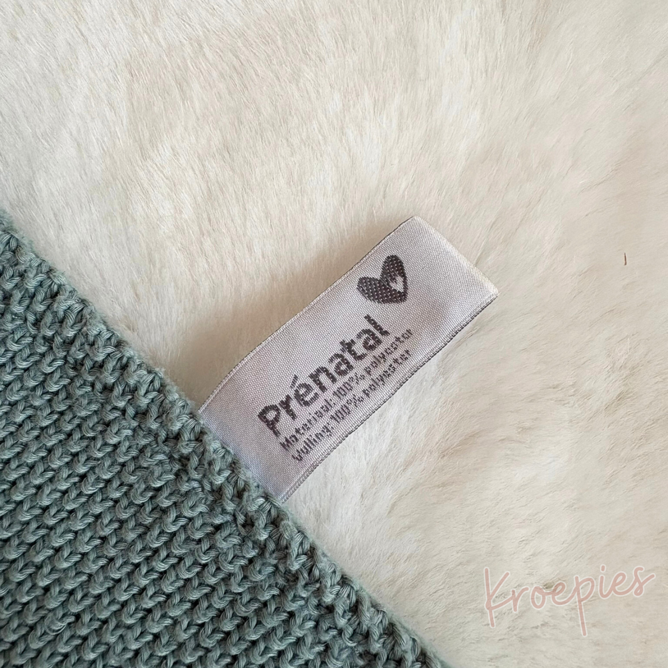 PRENATAL knuffeldoekje speendoekje konijn | Little Knits